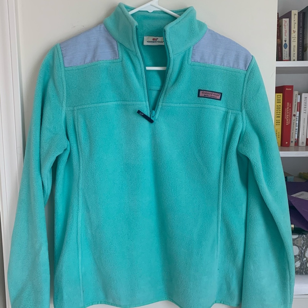 Vineyard Vines Fleece Shep Shirt EUC